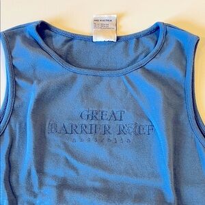 NWOT Great Barrier Reef Women’s Blue Tank Top
